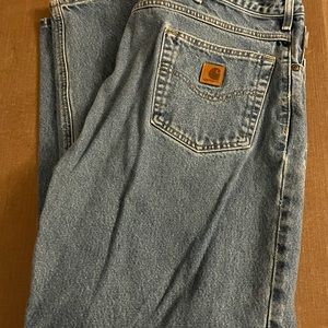 Charhrtt 42x32 relaxed fit blue jeans